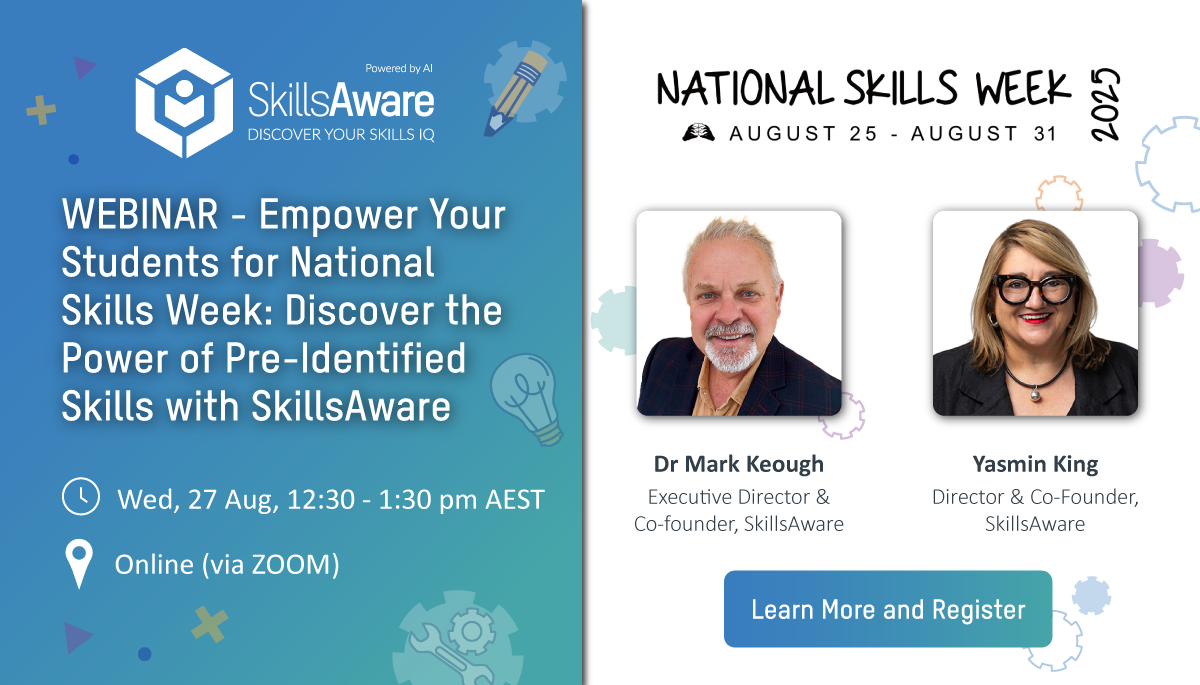 SkillsAware Webinar - Discover the Power of Pre-Identified Skills, National Skills Week 2025.